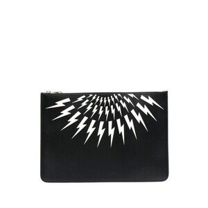 Neil Barrett Structured Minimalist Bag With Clean Lines By Neil Barrett - NWT